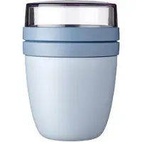 Mepal Lunchbox On The Go Ellipse Mini Nordic Blue 300 ml + 120 ml