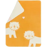 David Fussenegger Mila Babydeken 75x100 Cm Lion Geel / - Kinderdekens Acryl Beige - 01983570