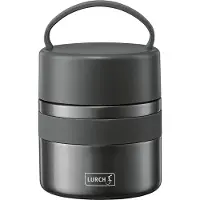 Lurch thermos in roestvrij staal 500ml metalgrey