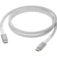 dbramante1928 re-charge - Braided oplaadkabel - USB-C naar USB-C - 100 Watt - 1,2 meter - Wit