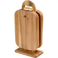 Kesper Snijplanken, op standaard, acacia, 6 stuks, Kesper