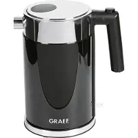Graef Waterkoker - - WK 62 - 1,5L - 2150W - Zwart/Zilver