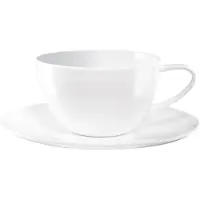 ASA Selection à Table café au lait kop en schotel 350 ml porselein wit
