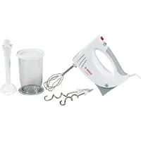 Bosch Handmixer en staafmixer - - MFQ3540 - 450W - 5 snelheden - 2 kloppers - 2 kneedhaken