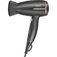 Beurer - HC 25 Travel Hair Dryer 1600 W Black - 3 Years Warranty