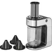 WMF KULT X elektrische hakmolen 1,25 l Zwart, Chroom, Transparant 80 W