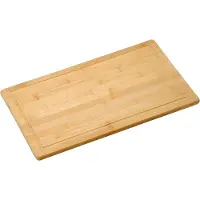 Kesper FSC Houten Snijplank / Afdekplaat bamboe hout, Met Saprand | Snij Plank | Kookplaat Afdekplaat | Afm. 50 x 28 x 4 Cm