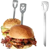GEFU Hamburgerprikker Torro Bull (2-Delig)