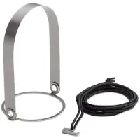Höfats Ophangbeugel Gravity Candle Zilver
