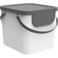 Rotho Afvalrecyclingsysteem - - Albula - 40l - Gerecycled plastic - Stapelbaar
