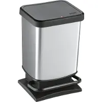Rotho Paso Pedaalemmer 20L Zilver Metallic