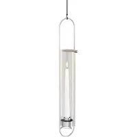 Höfats Kandelaar Oval Candle 55 Zilver