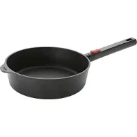 Woll Braadpan Eco Logic I.24cm, Pan + steelpan, Zwart