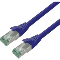 Roline RM patchkabel Cat.6A S/FTP (PiMF), blauw, 2 meter
