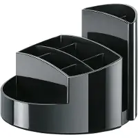 HAN RONDO Pennenpot 17460-13 PP (Polypropeen) Zwart 140 mm (B) X140 mm (D) X 109 mm (H)