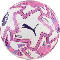 Puma Orbita Match Premier League Brilliance Voetbal Maat 5 2025-2026 Wit Roze Paars
