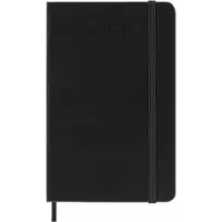 Moleskine 18 Maanden Agenda - 2025/26 - Wekelijks - Pocket - Harde Kaft - Zwart