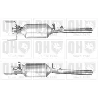 Quinton Hazell QDPF11180 Roetfilter (DPF)