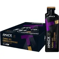 Amacx Turbo Gel Cassis 12x60ml 100mg Cafeïne