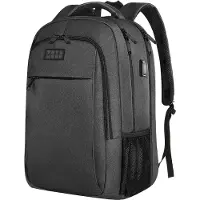 TRVLMORE Rugzak - 28L - 15,6 inch - Laptop Rugtas - Schooltas Laptoptas - Spatwaterdicht - Heren en Dames - Antraciet