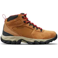 Columbia NEWTON RIDGE PLUS II SUEDE WP Heren Wandelschoenen - Elk, Mountain Red
