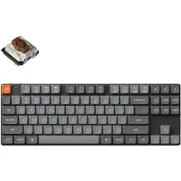 Keychron K1 Max toetsenbord brown switch USB + RF Wireless + Bluetooth zwart