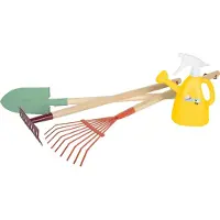 Small Foot - Tuingereedschapset met Gieter Tiny Garden, 4dlg.