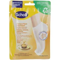 Scholl Voedend Voetmasker Manuka Karité 1 St Masker