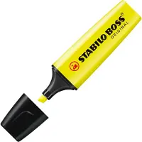 Stabilo Boss Original Geel 10stuks geel Stabilo Stift