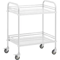 Steinberg Systems Laboratoriumwagen - RVS - 2 planken elk 63 x 40 x 12,5 cm - 20 kg
