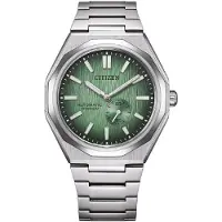 Citizen Super Titanium Zenshin 60 Heren Horloge Zilverkleurig NK5020-58X