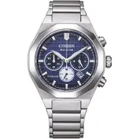 Citizen Zenshin Senkei Heren Horloge Zilverkleurig CA4691-59L
