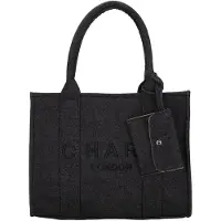 Charm London Shopper/Schoudertas Bond Zwart