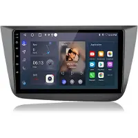 Junsun Autoradio - Geschikt voor Seat Altea 2004-2015, - Android 15 - 6+128 GB - Draadloos Carplay & Android Auto - Ccta-Core & GPS Navi & SWC & Bluetooth & Wifi 4G