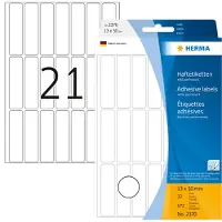 Herma Etiket 2370 13x50mm wit 672 stuks - 3 stuks