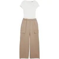 Desigual Jumpsuit bruin / wit