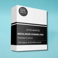 Zydante Hoeslaken Nylon - Wit 160 x 200 cm