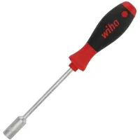 Wiha Zeskantdopsleutel | SW 10 mm | klinglengte 125 mm | totale lengte 243 mm | meercomponentengreep | 1 stuk - 01026 01026