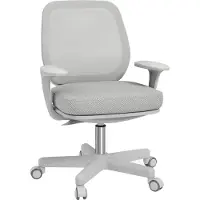 Vinsetto -Bureaustoel-Mesh-55x48x94,5cm-Grijs