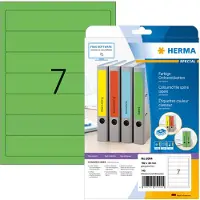 Herma Ordneretiketten, A4, 192 x 38 mm, groen, permanent hechtend