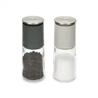 Joseph Joseph Peper- en zoutmolen Duo No-spill Grijs