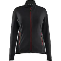 Blakläder Dames Sweater 4766-1010 | Zwart/Rood | Maat S - 7330509920565