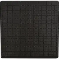 Overig Msv Antislipmat Quadro - Zwart - 54x54cm