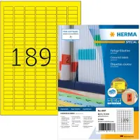 Herma Etiketten 4237 Klevend 2,5 x 1 cm 100 Vellen à 189 Etiketten
