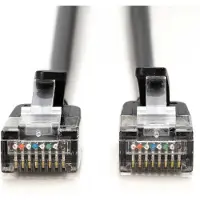 Digitus DK-1632-A-005S-BL-10 netwerkkabel Zwart 0,5 m Cat6a F/FTP (FFTP) Rond