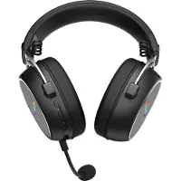 HATOR Hypergang 3 Wireless, Draadloze gaming-headset, 10 - 44000 Hz, 330 g, Hoofdtelefoon met microfoon, Zwart