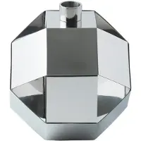 Klong Merkurius Kaarshouder L 15 Cm - Kandelaars Staal Steel - 30325