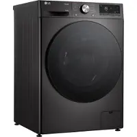 LG W4WR70X6YB - WAS-DROOGCOMBINATIE 10/6 KG - Zwart