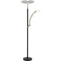 Globo Vloerlamp Tirana Zwart