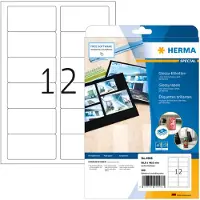 Herma Etiketten 4906 Klevend A4 Wit 88,9 x 46,6 mm 25 Vellen à 12 Etiketten